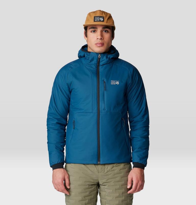 Men's Kor Stasis Hoody, Color: Dark Caspian, image 1
