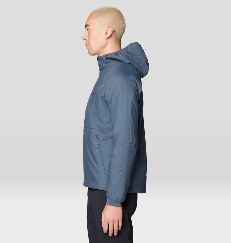 Men's Kor Stasis Hoody, Color: Moon Blue, image 4