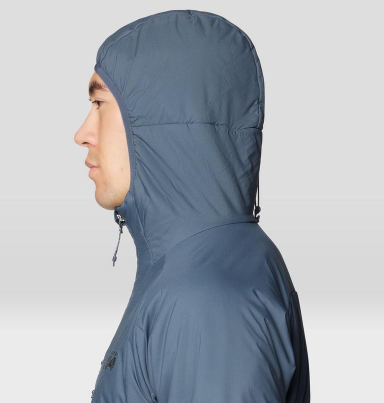 Men's Kor Stasis Hoody, Color: Moon Blue, image 7