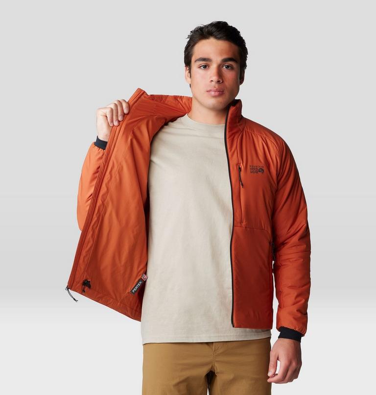 Men's Kor Stasis Jacket, Color: Raw Carnelian, image 5