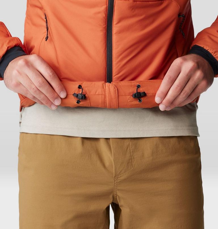 Men's Kor Stasis Jacket, Color: Raw Carnelian, image 6