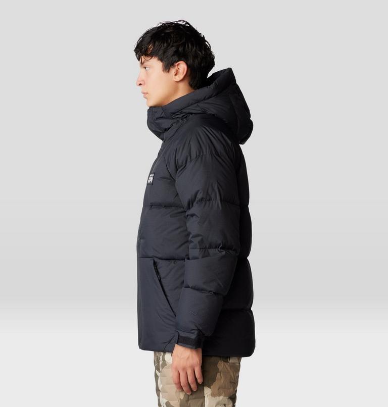 Men's Nevadan Down Parka, Color: Black, image 3