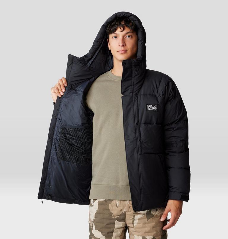 Men's Nevadan Down Parka, Color: Black, image 7