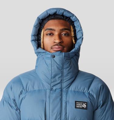 Men's Nevadan Down Parka, Color: Adriatic Blue, image 4