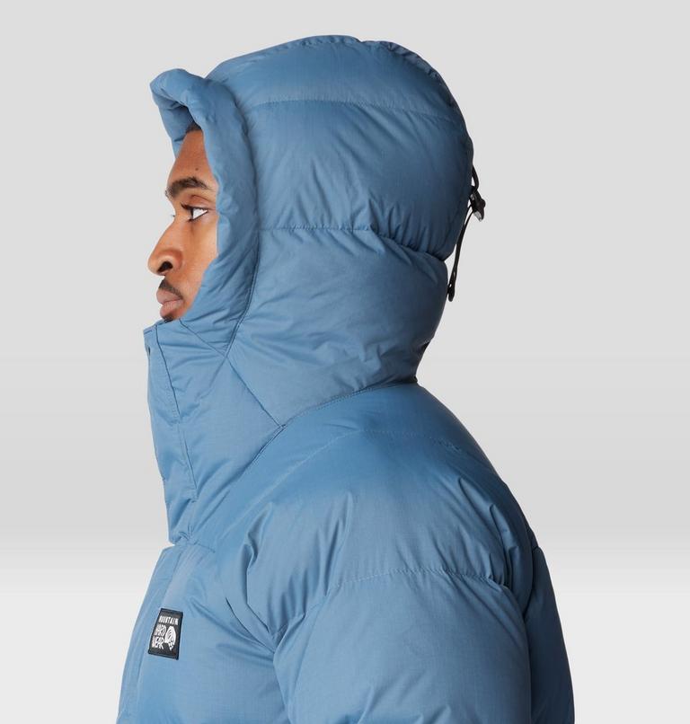 Men's Nevadan Down Parka, Color: Adriatic Blue, image 5