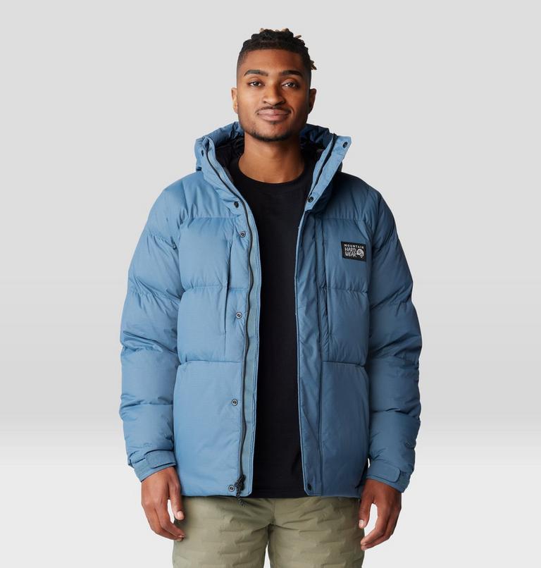 Men's Nevadan Down Parka, Color: Adriatic Blue, image 7