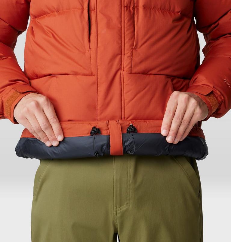 Men's Nevadan Down Parka, Color: Dark Copper, image 9