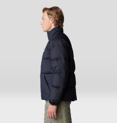 Men's Nevadan Down Jacket, Color: Black, image 3