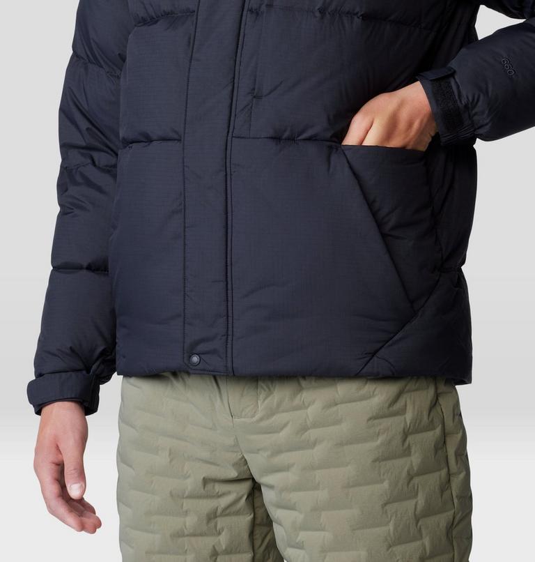 Men's Nevadan Down Jacket, Color: Black, image 7