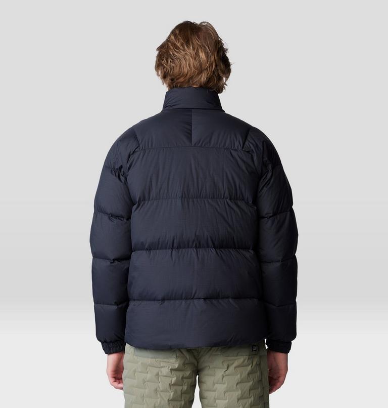 Men's Nevadan Down Jacket, Color: Black, image 2