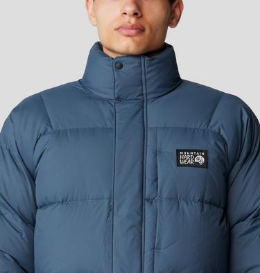 Men's Nevadan Down Jacket, Color: Moon Blue, image 8