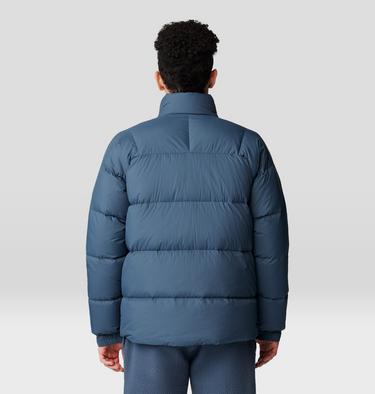Men's Nevadan Down Jacket, Color: Moon Blue, image 4
