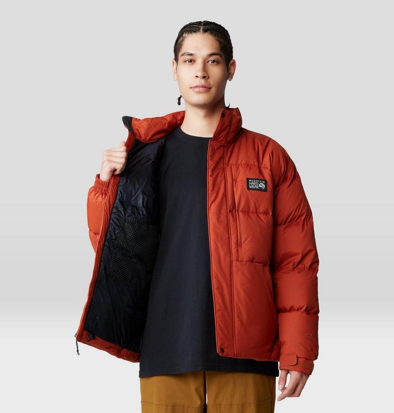 Men's Nevadan Down Jacket, Color: Dark Copper, image 8