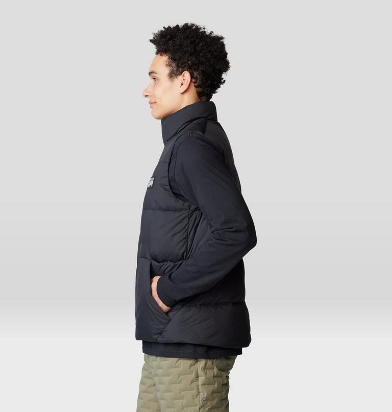 Men's Nevadan Down Vest, Color: Black, image 3