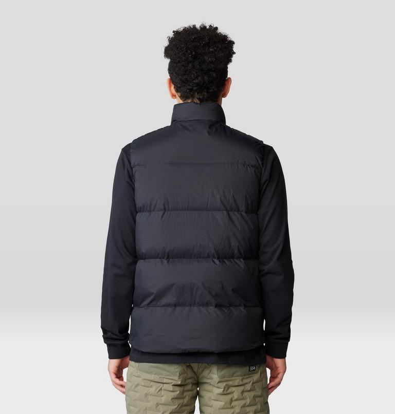Men's Nevadan Down Vest, Color: Black, image 2