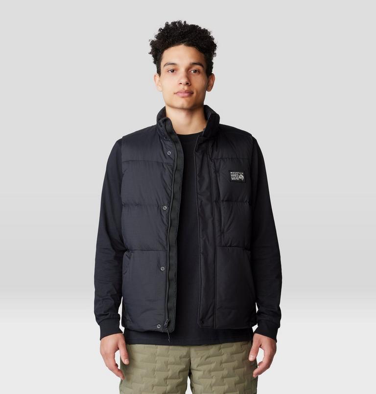Men's Nevadan Down Vest, Color: Black, image 1