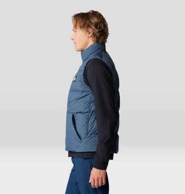 Men's Nevadan Down Vest, Color: Moon Blue, image 11