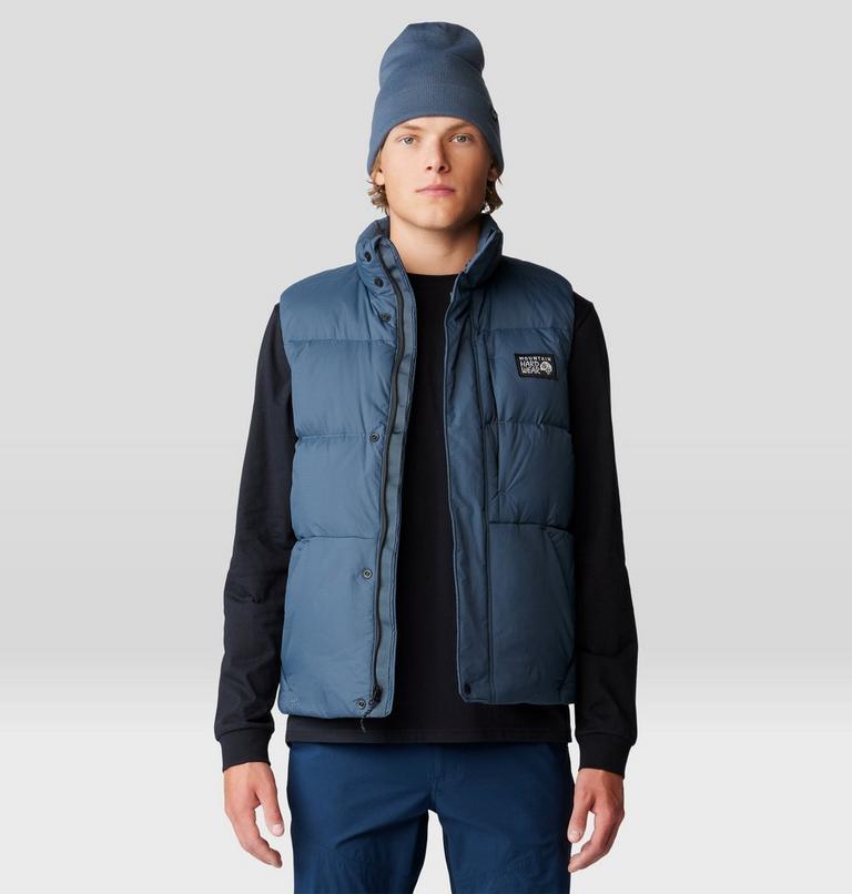 Men's Nevadan Down Vest, Color: Moon Blue, image 8