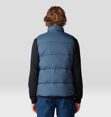Men's Nevadan Down Vest, Color: Moon Blue, image 10