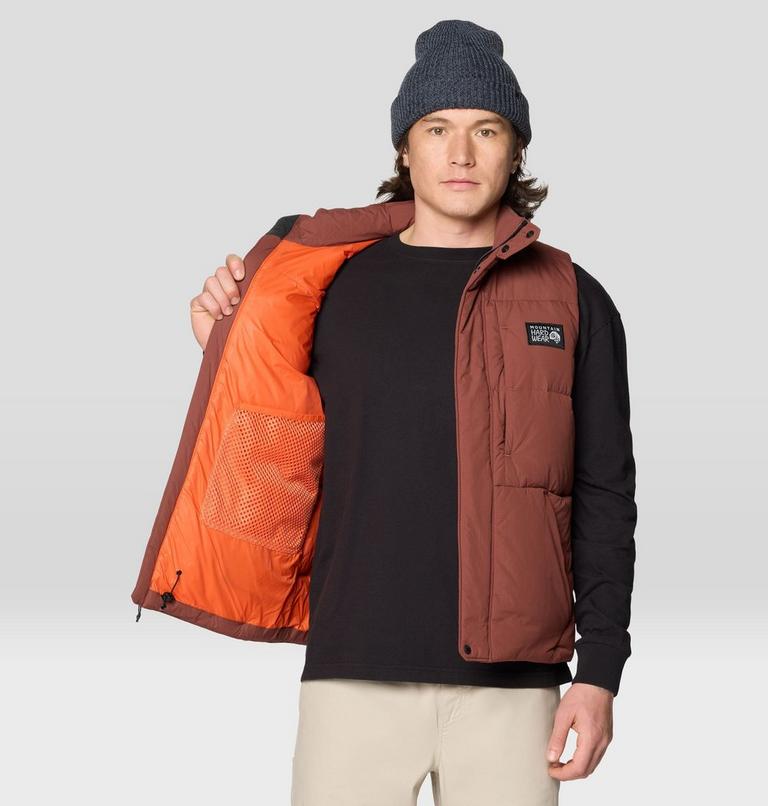 Men's Nevadan Down Vest, Color: Bourbon Brown, image 6