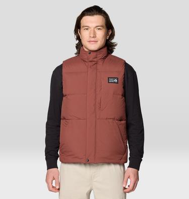 Men's Nevadan Down Vest, Color: Bourbon Brown, image 1