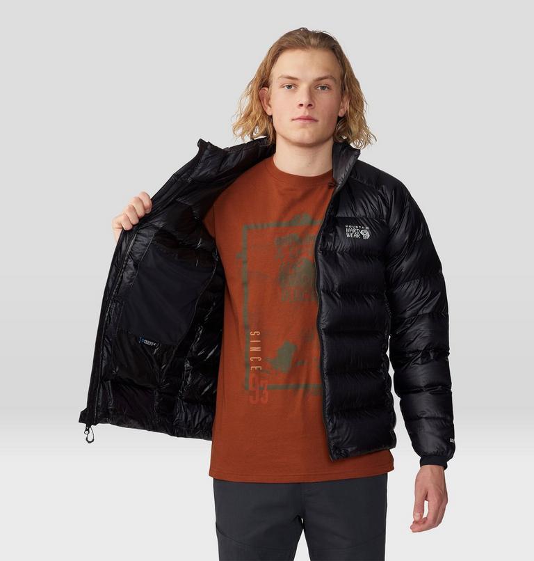 Men's Phantom Alpine Down Jacket, Color: Black, image 5