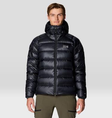Men's Phantom Alpine Down Hooded Jacket, Color: Black, image 12