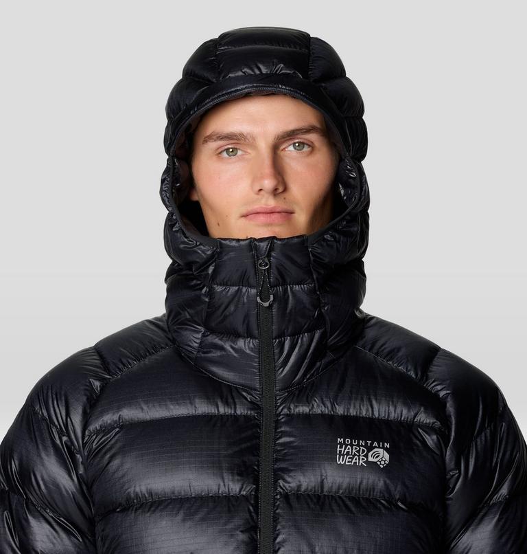 Men's Phantom Alpine Down Hooded Jacket, Color: Black, image 5