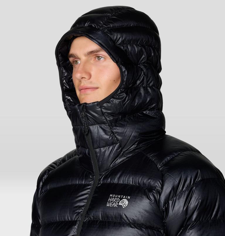Men's Phantom Alpine Down Hooded Jacket, Color: Black, image 6