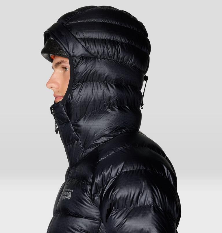 Men's Phantom Alpine Down Hooded Jacket, Color: Black, image 7