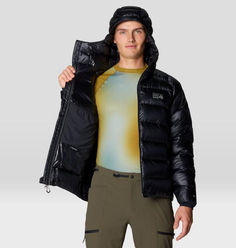 Men's Phantom Alpine Down Hooded Jacket, Color: Black, image 9