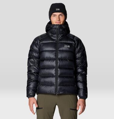 Men's Phantom Alpine Down Hooded Jacket, Color: Black, image 9