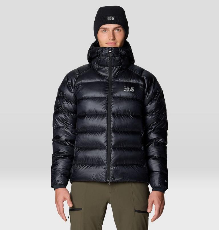 Men's Phantom Alpine Down Hooded Jacket, Color: Black, image 1