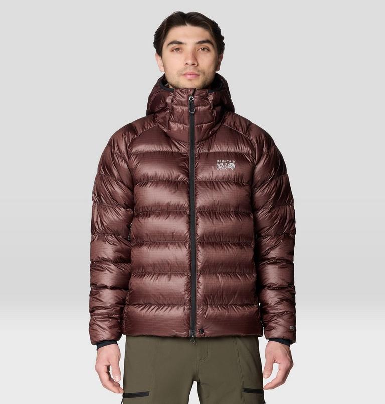 Men's Phantom Alpine Hooded Down Jacket, Color: Carob, image 5