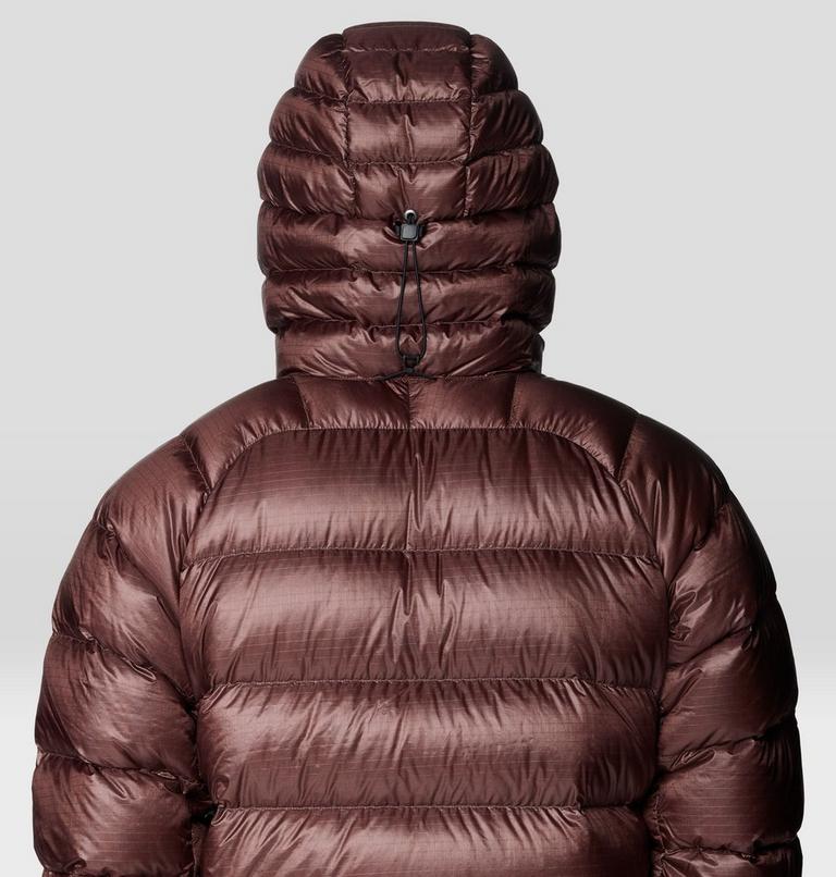 Men's Phantom Alpine Hooded Down Jacket, Color: Carob, image 9
