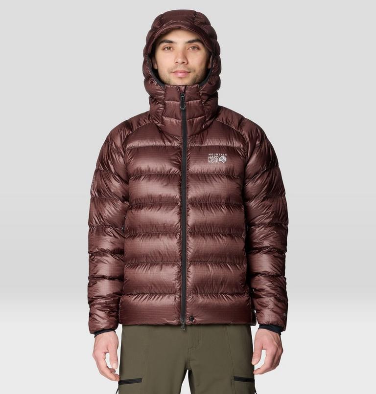Men's Phantom Alpine Hooded Down Jacket, Color: Carob, image 1
