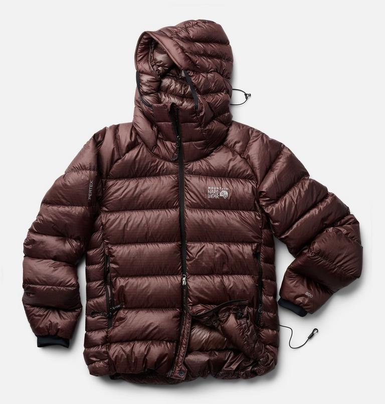 Men's Phantom Alpine Hooded Down Jacket, Color: Carob, image 2