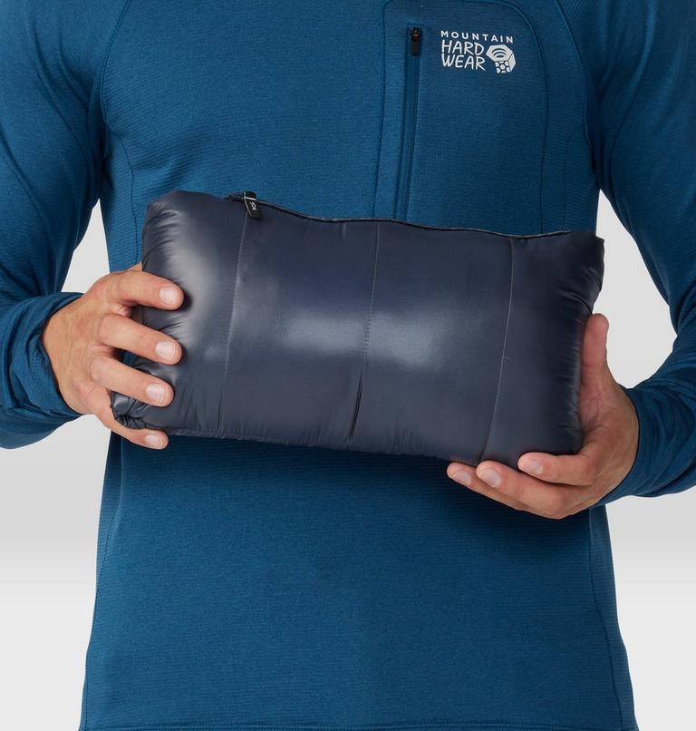 Men's Phantom Alpine Down Hooded Jacket, Color: Blue Slate, image 9