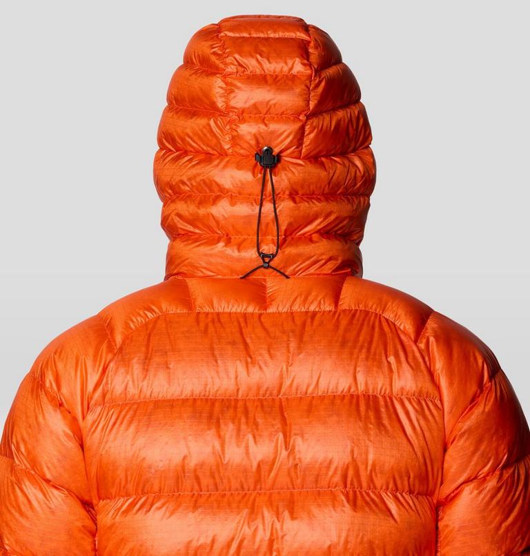 Men's Phantom Alpine Down Hooded Jacket, Color: State Orange, image 8