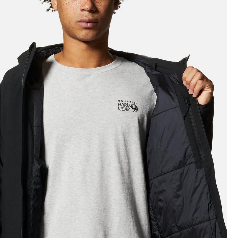 Manteau isolé Stretch Ozonic, Color: Black, image 10