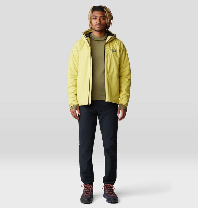 Men's Stretch Ozonic Insulated Jacket, Color: Bright Olive, image 14