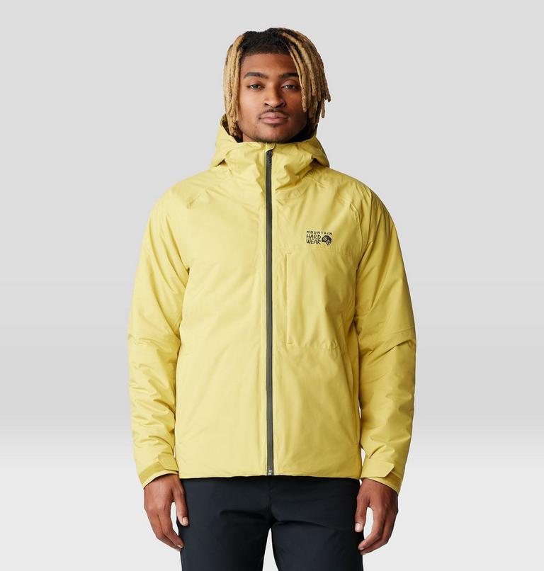 Men's Stretch Ozonic Insulated Jacket, Color: Bright Olive, image 1