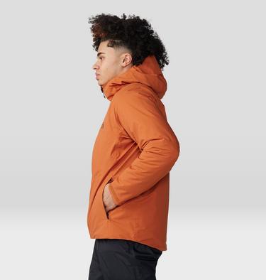 Men's Stretch Ozonic Insulated Jacket, Color: Raw Carnelian, image 3