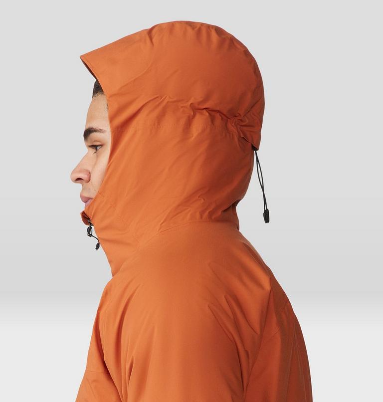 Men's Stretch Ozonic Insulated Jacket, Color: Raw Carnelian, image 5