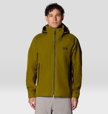 Men's TrailVerse GORE-TEX Rain Jacket, Color: Vetiver, image 5