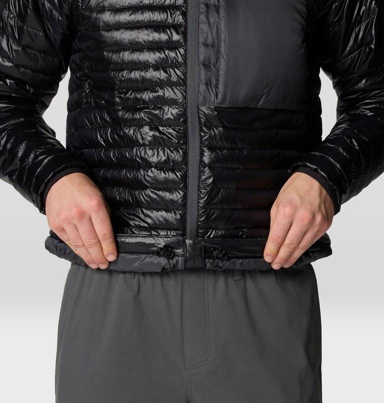 Men's Ventano Hoody, Color: Black, Volcanic, image 7
