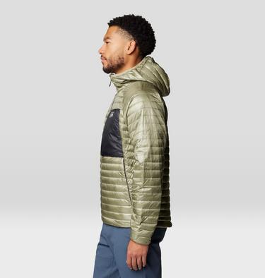 Men's Ventano Hoody, Color: Mantis Green, Black, image 11