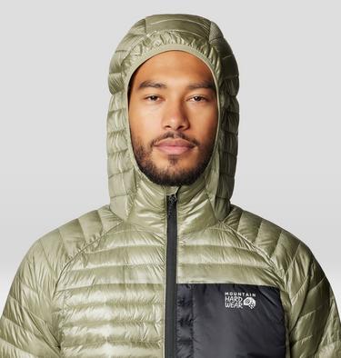 Men's Ventano Hoody, Color: Mantis Green, Black, image 12