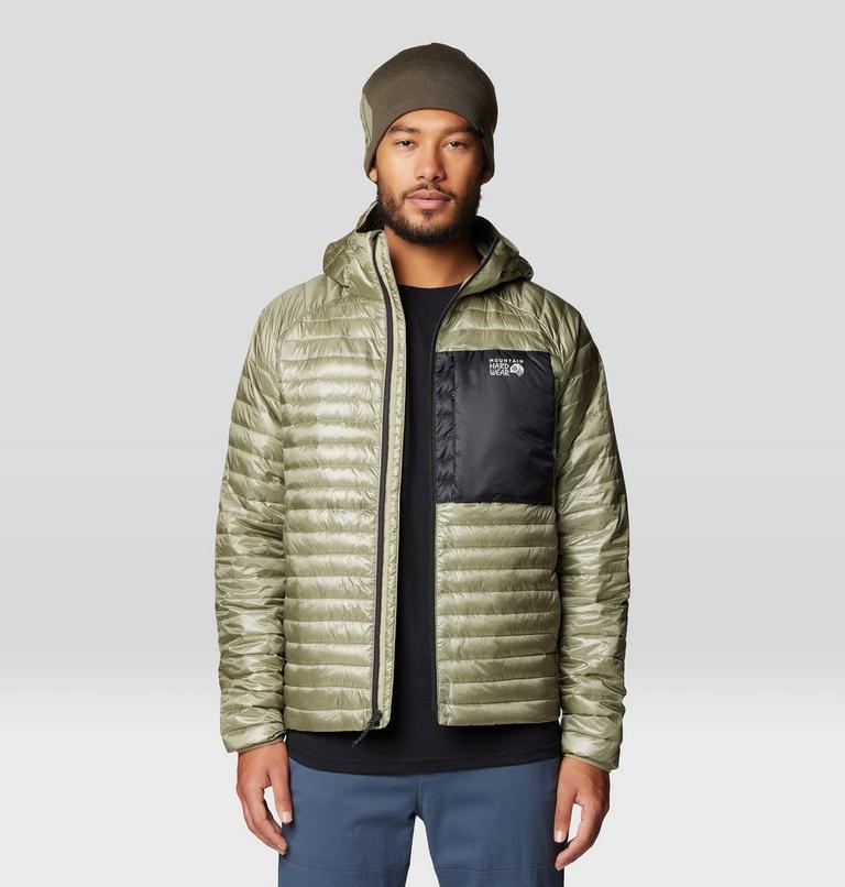 Men's Ventano Hoody, Color: Mantis Green, Black, image 10