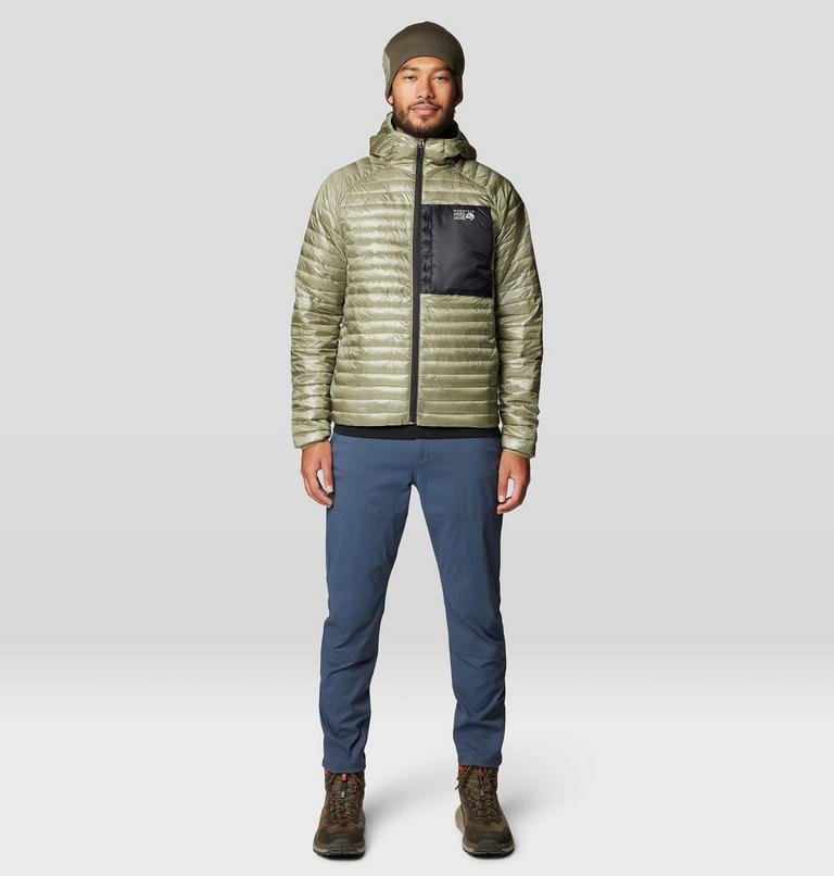 Men's Ventano Hoody, Color: Mantis Green, Black, image 11